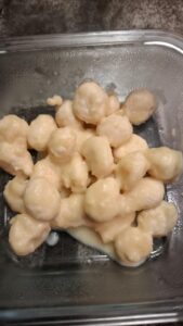Gnocchi di pollo ai formaggi
