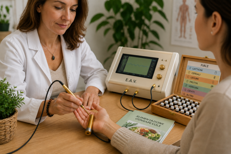 Il test delle intolleranze alimentari conil metodo E.A.V.